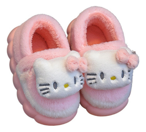 Zapatillas De Algodón Para El Hogar Con Dibujos Animados De