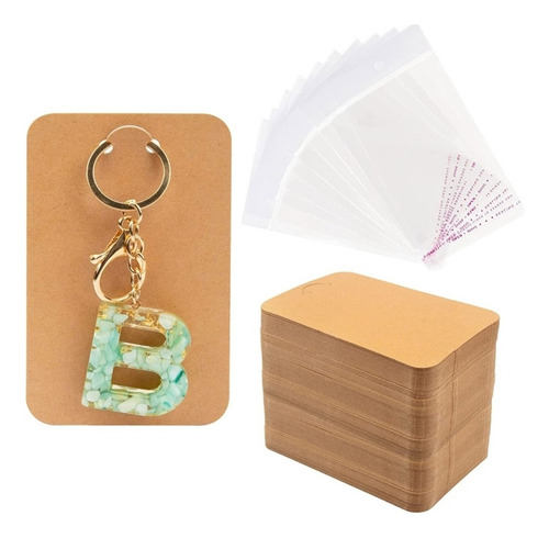 Sjx (w) Llavero Para Mostrar Tarjetas, Llavero De Cartón