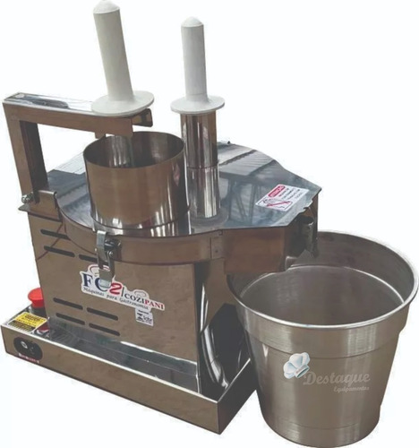 Multiprocessador Industrial Alimentos Ralar Cortar Pizzaria 110v