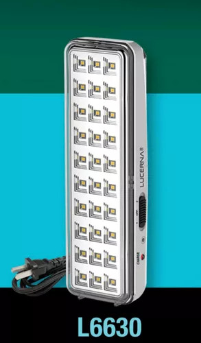 Lámpara Led De Emergencia Recargable Luz Fuerte 190l Lucerna