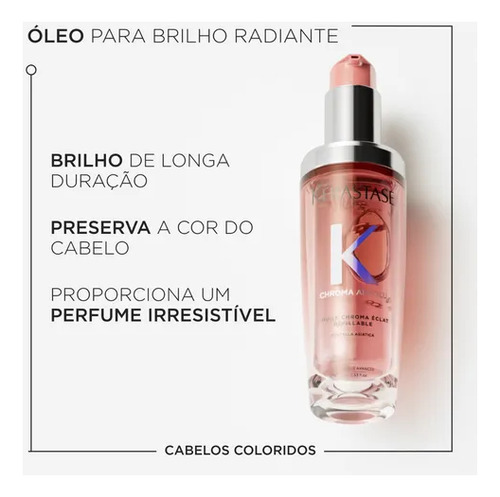 Óleo Capilar Chroma Absolu L'huile Éclat 75ml Kérastase