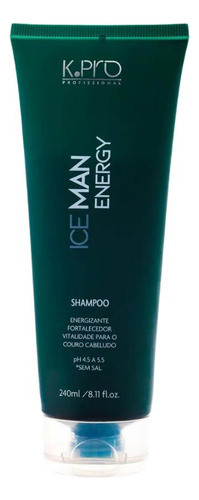 K.pro Ice Man Energy Shampoo 240ml