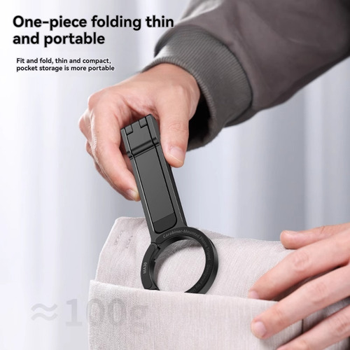 Trípode Móvil Portátil Magnetic-fs Con Montura De Mosquetón