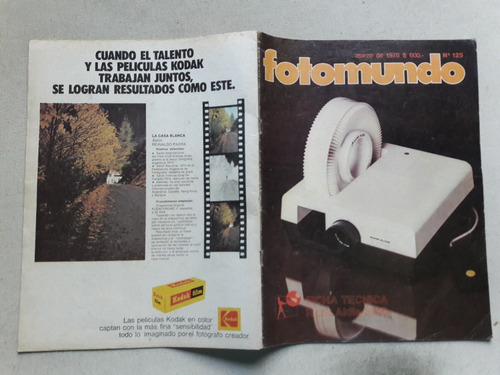 Revista Fotomundo Nº 125 Marzo 1978 - Rank Aldis 3000