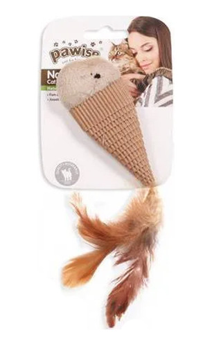 Brinquedo Para Gatos Peixe Nature  De Papelão Pawise