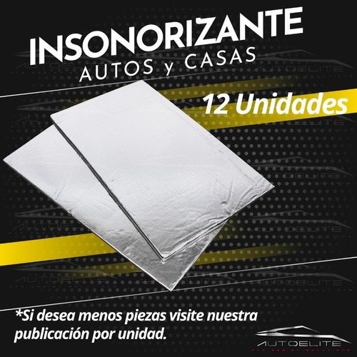 Imagen 2 de 10 de Insonorizante Dynamat Aislante Termico Calor Audio 12 Lamina