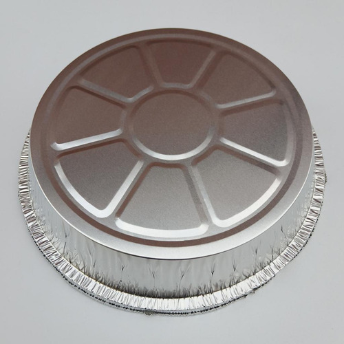 Bandejas De Papel De Aluminio Profundas 1100ml 10 Piezas