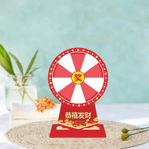 Ruleta De Mesa Portátil Con Premios Para Multicolor A