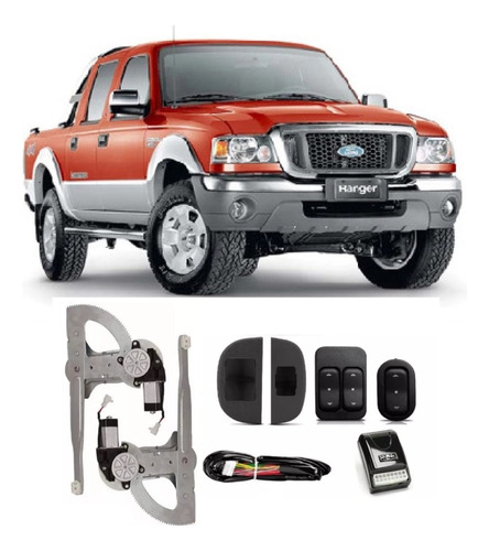 Kit Alza Cristales Electrico Ford Ranger (2004 Al 2011) 3808