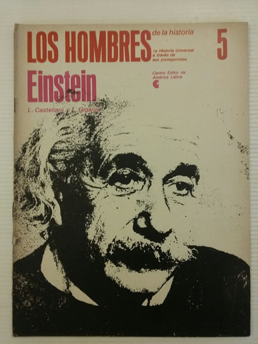 Los Hombres De La Historia. No. 5. Einstein. 