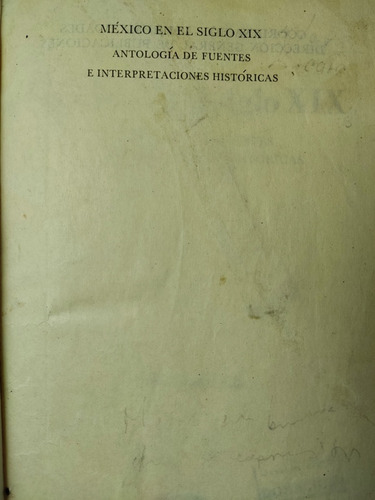Libro México En El Siglo Xix Matute, Álvaro 179n6 (Usado)