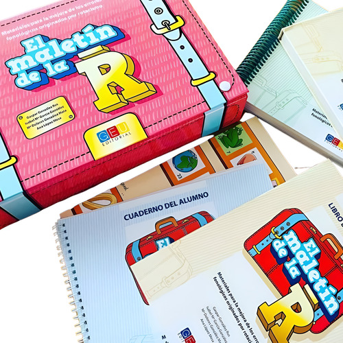 Libro Maletin De La R Material Didactico Fonema R Geu