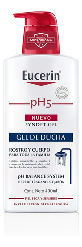 Gel De Ducha Eucerin Ph5 Syndet Piel Seca Y Sensible 400 Ml