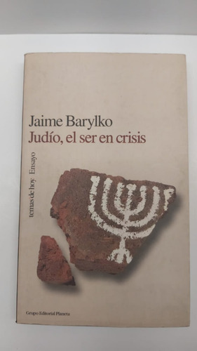  Judio El Ser En Crisis - Barylko - Planeta Usado 