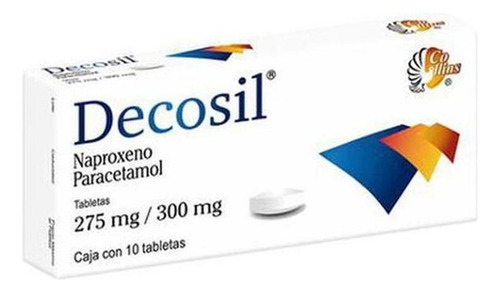 Decosil Tableta 275 Mg/300 Mg, 10 Tabletas
