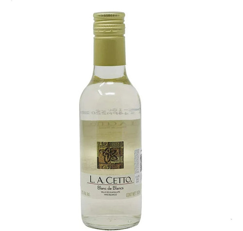 Vino Blanco L.a. Cetto Blanc De Blancs 187ml