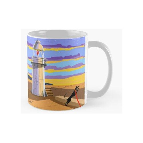 Taza Faro Al Atardecer Calidad Premium