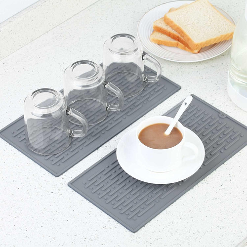 Alfombrilla De Silicona Para Secar Platos, Fácil De Limpiar,
