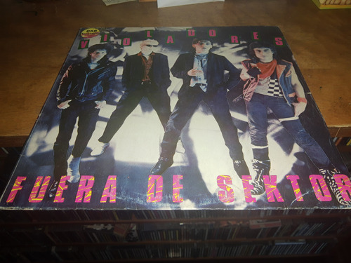 Los Violadores  Fuera De Sektor Lp Original Argentina  1986