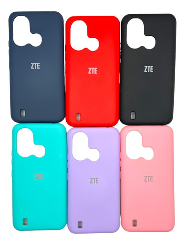 Funda Para Zte Blade L220 Protector Cámara Suave Silicon