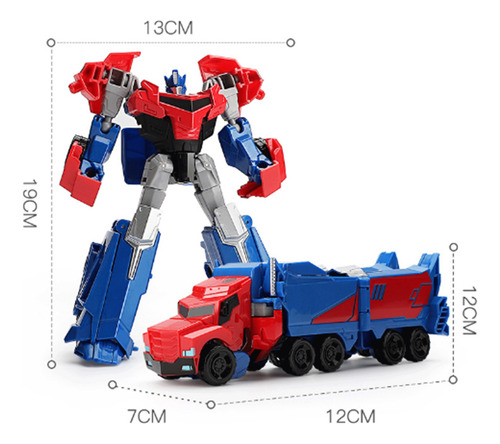 25cm Transformer Optimus Prime Figura Acción Modelo Camión