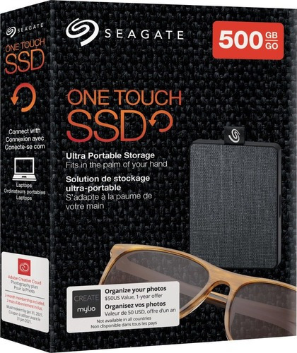 Disco sólido SSD externo Seagate OneTouch STJE500400 500GB