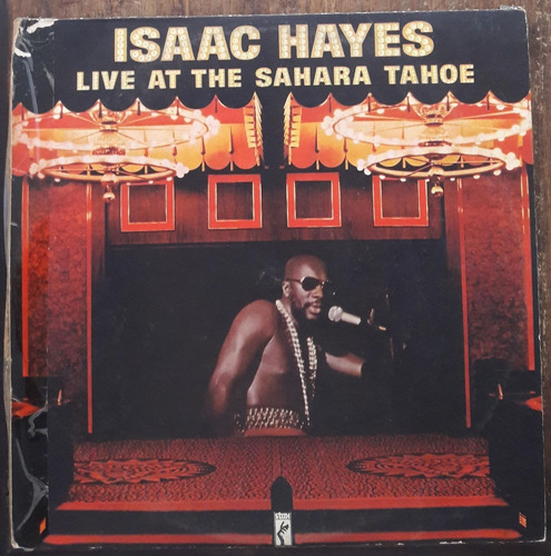 2x Lp Vinil (vg Isaac Hayes Live At The Sahara Tahoe 1973 Br