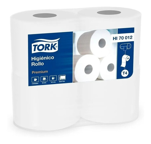 Imagen 1 de 1 de Papel Higiénico Tork 30 M. Doble Hoja Premium 48 Rollos