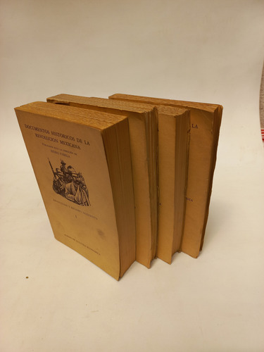 Documentos Históricos De La Revolución Mexicana 4 Vols. (Usado)