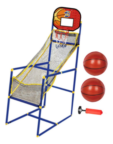 Juego De Baloncesto Arcade For Niños Con 2 Pelotas