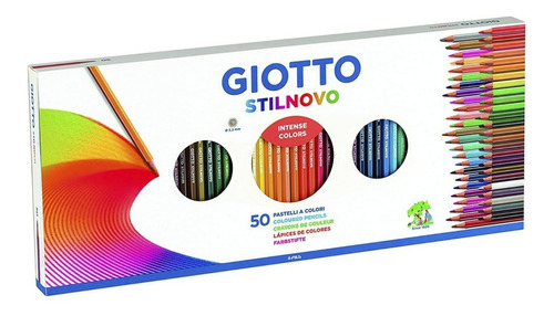 Set De Lápices Stilnovo Giotto 50 Col.