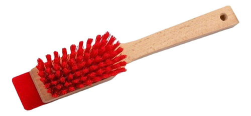 Escova De Grama Grama Grama Limpador Limpador Vermelho
