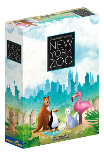 New York Zoo - Juego De Mesa En Español -  Maldito Games