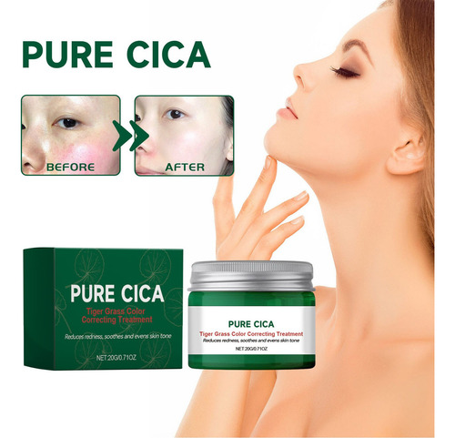 Hd Crema Facial Reparadora Roja G Centella Asiatica,