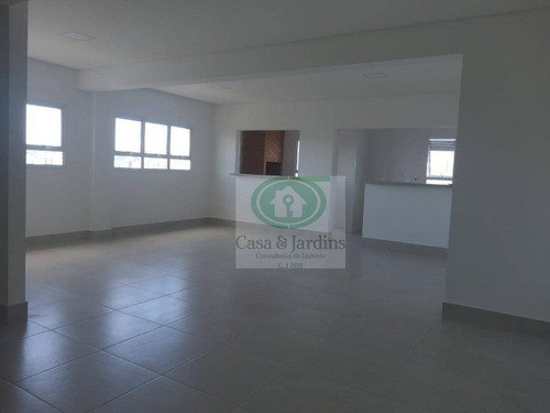 Apartamento Novo - Embaré - Santos - 01 Dormitório/suíte - Varanda - Garagem Demarcada - R$400.000,00 - Ap6592