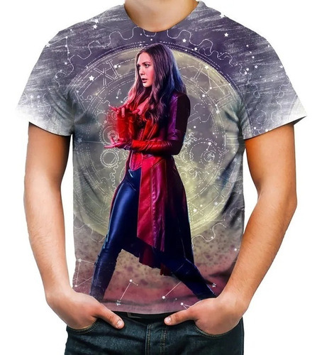 Camisa Camiseta Wanda Feiticeira Escarlate Envio Rápido 03