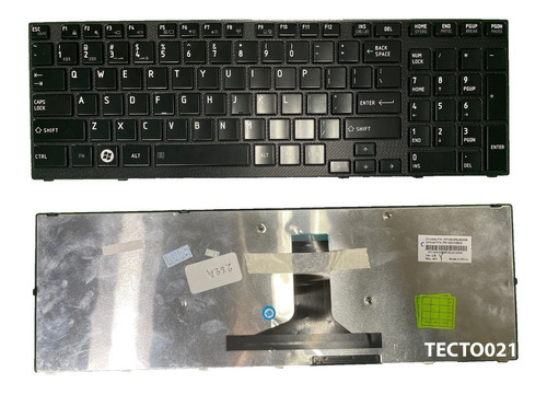 Teclado Satellite A660 A660d A665 A665d Toshiba A660 Ingles