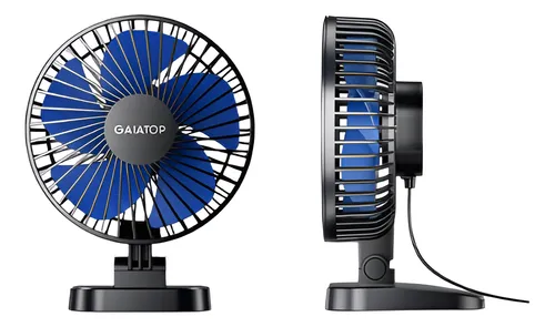 Mini Ventilador Portátil De Mesa 3 Velocidades Usb