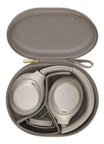 Headphone Sony Wh-1000xm4 Com Noise Cancelling Prata