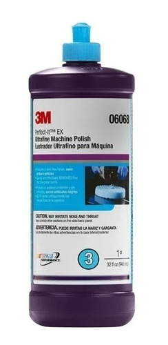 Pulitura 3m Paso 3 Lustrador Ultrafino Para Máquina 06068