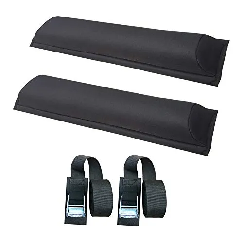 comprar Sin Color Fading Fabric Areo Car Roof Rack Pad Almohadi...