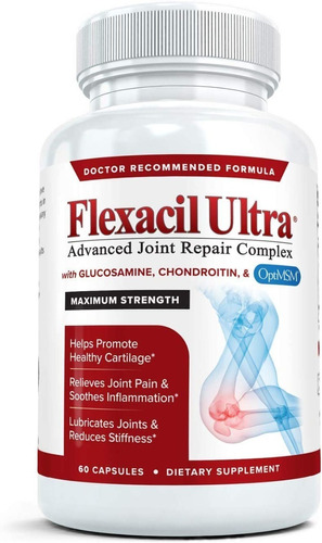 Flexacil Ultra Glucosamina 60 Caps - Unidad a $4567