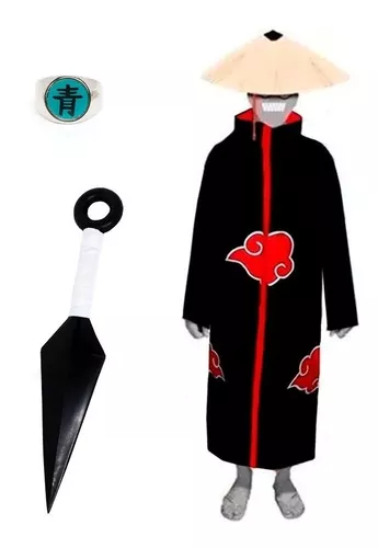 Anel Akatsuki Naruto Cosplay Anime