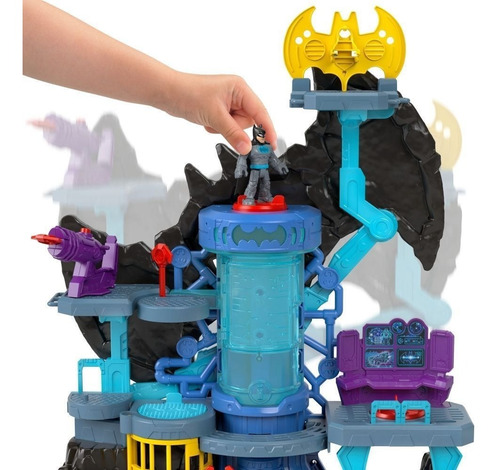 Imagen 2 de 5 de Imaginext Dc Super Friends, Baticueva Bat-tech Bestoys