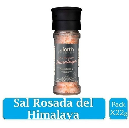 Sal Rosada Del Himalaya Fortín Gourmet 225 G