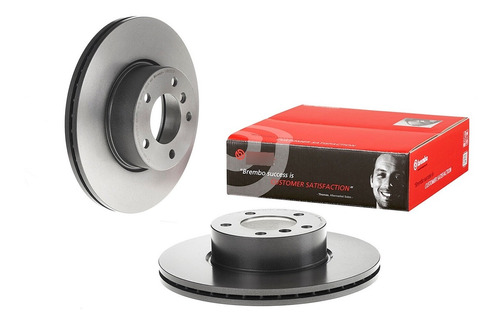 (1) Disco Ventilado Izq O Der Del Bmw X1 12 Brembo