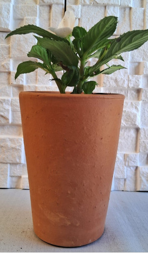 Vaso De Barro Copo N1 (17,5x12,5) Plantas Jardim Flores ....