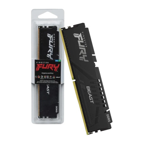 Memória Ram Pc Kingston Fury Ddr5 16gb 6000mhz Kf560c36bbe2