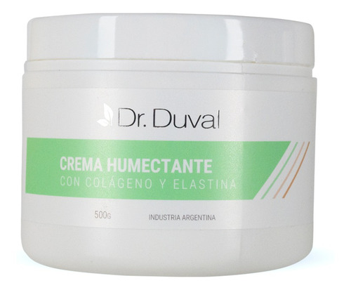 Crema Humectante Con Elastina Y Colágeno X500g Duval