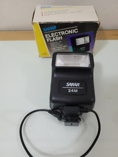 Antiguo Flash Sakar 24 M Caja Colección Coleccionistas Ver (Usado)
